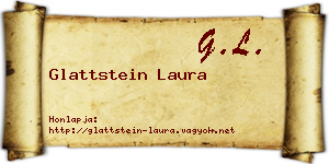 Glattstein Laura névjegykártya